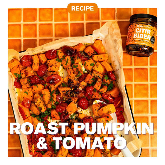 Festive Roast Butternut & Tomatoes