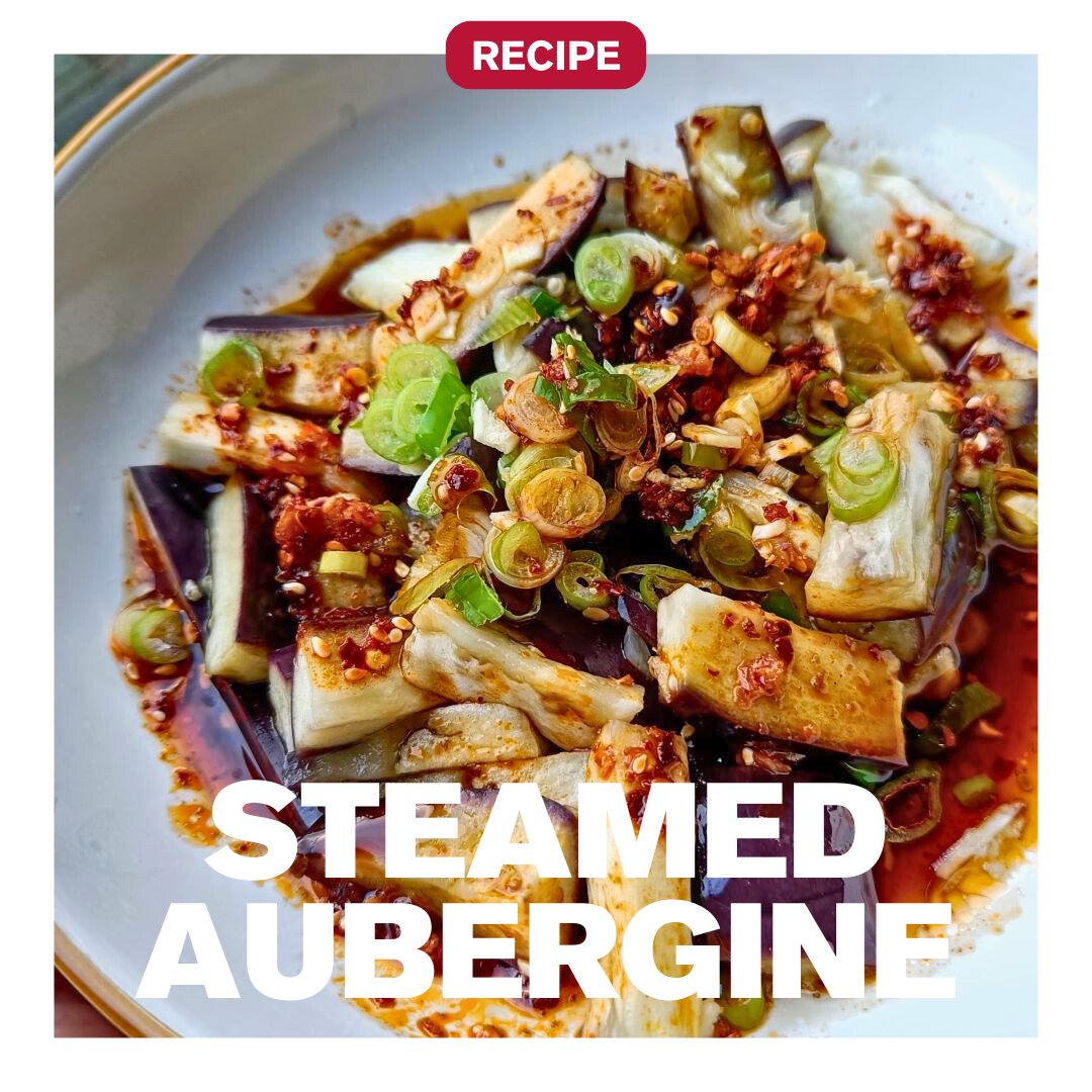 Chilli Steamed Aubergine
