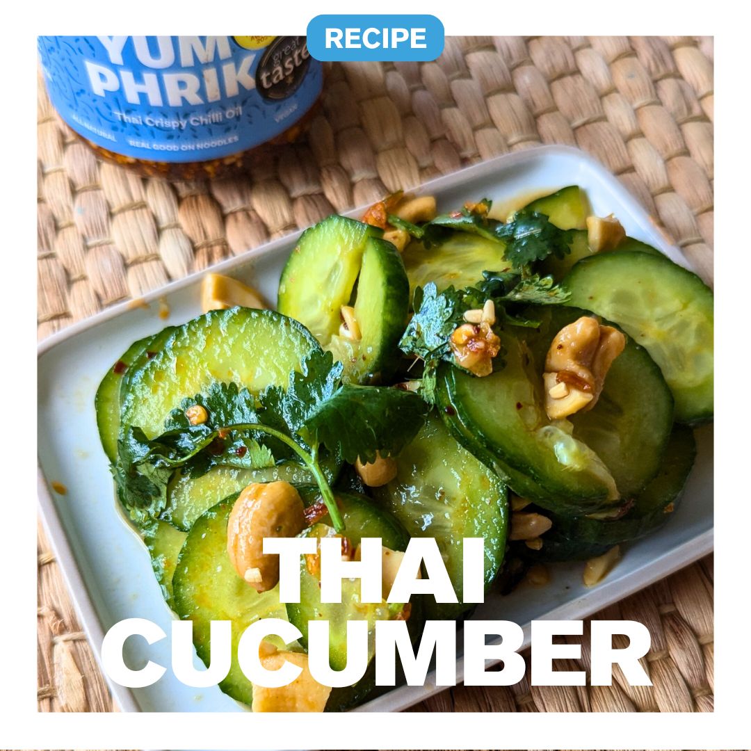 Crispy Crunchy Thai Cucumber Salad