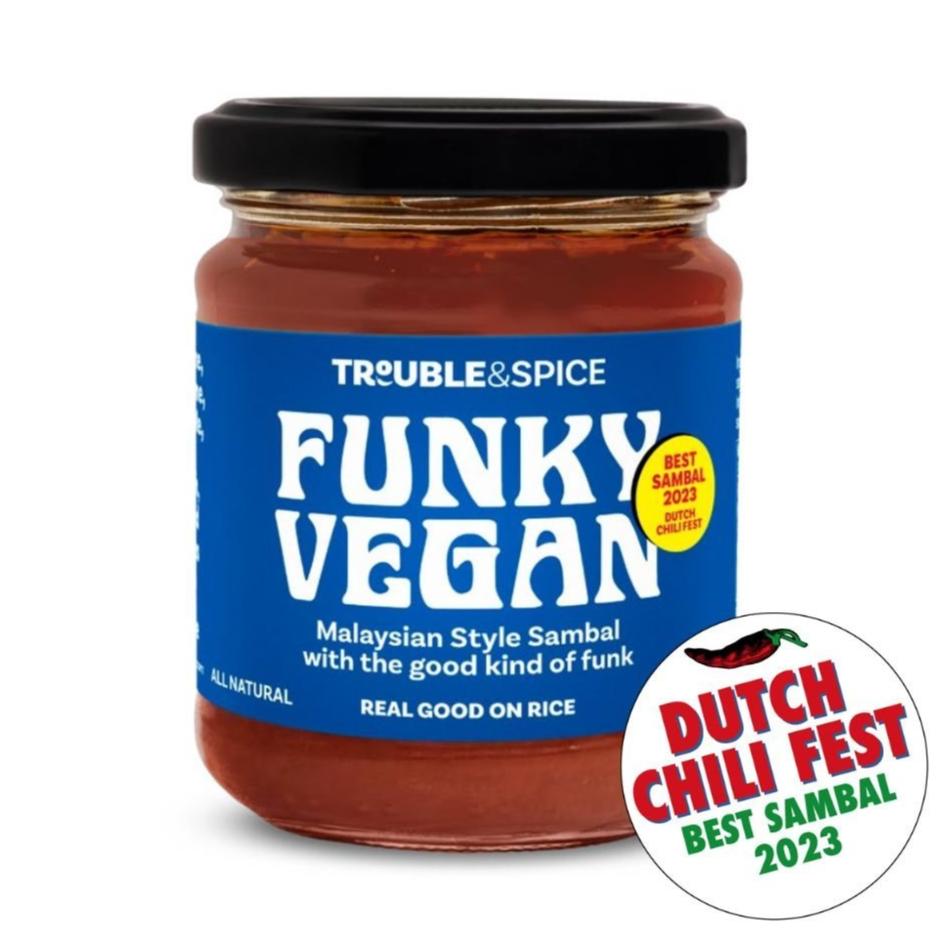 Trouble & Spice funky vegan sambal trouble and spice crispy chilli oil
