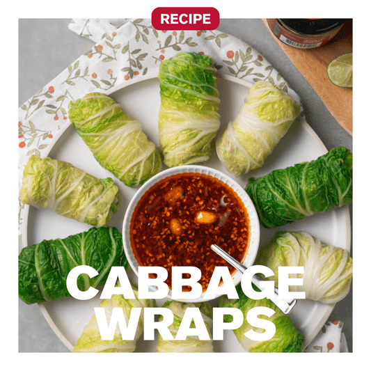 Chinese cabbage wrap recipe easy chinese crispy chilli oil mealprep