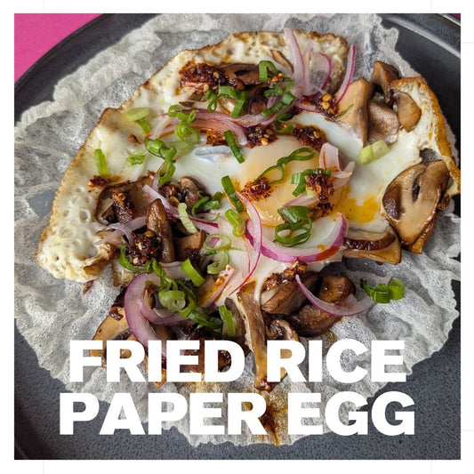 Fried Rice Paper Eggs