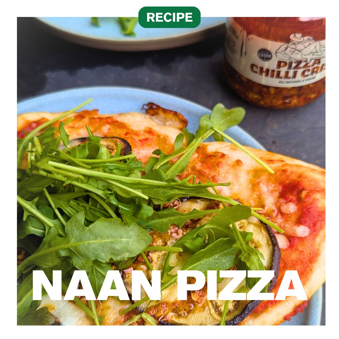 BBQ Naan Pizza Recipe