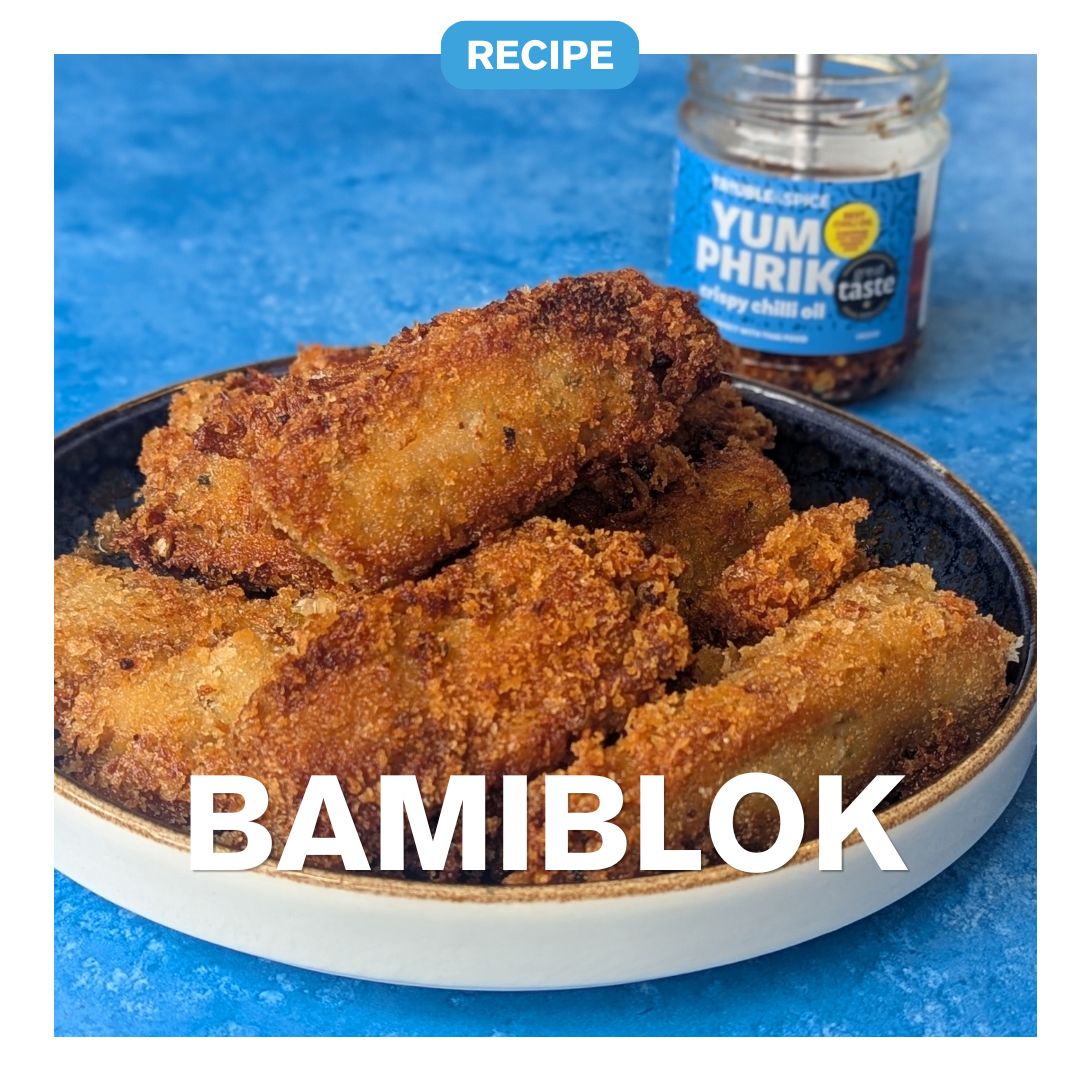 zelfgemaakt bamiblok recept thai crispy chili oil recipe