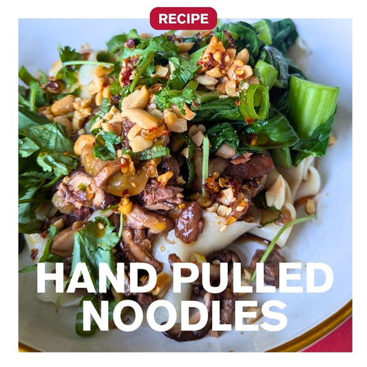 Hand pulled noodles (Biang Biang) recipe - so much fun and surprisingly easy