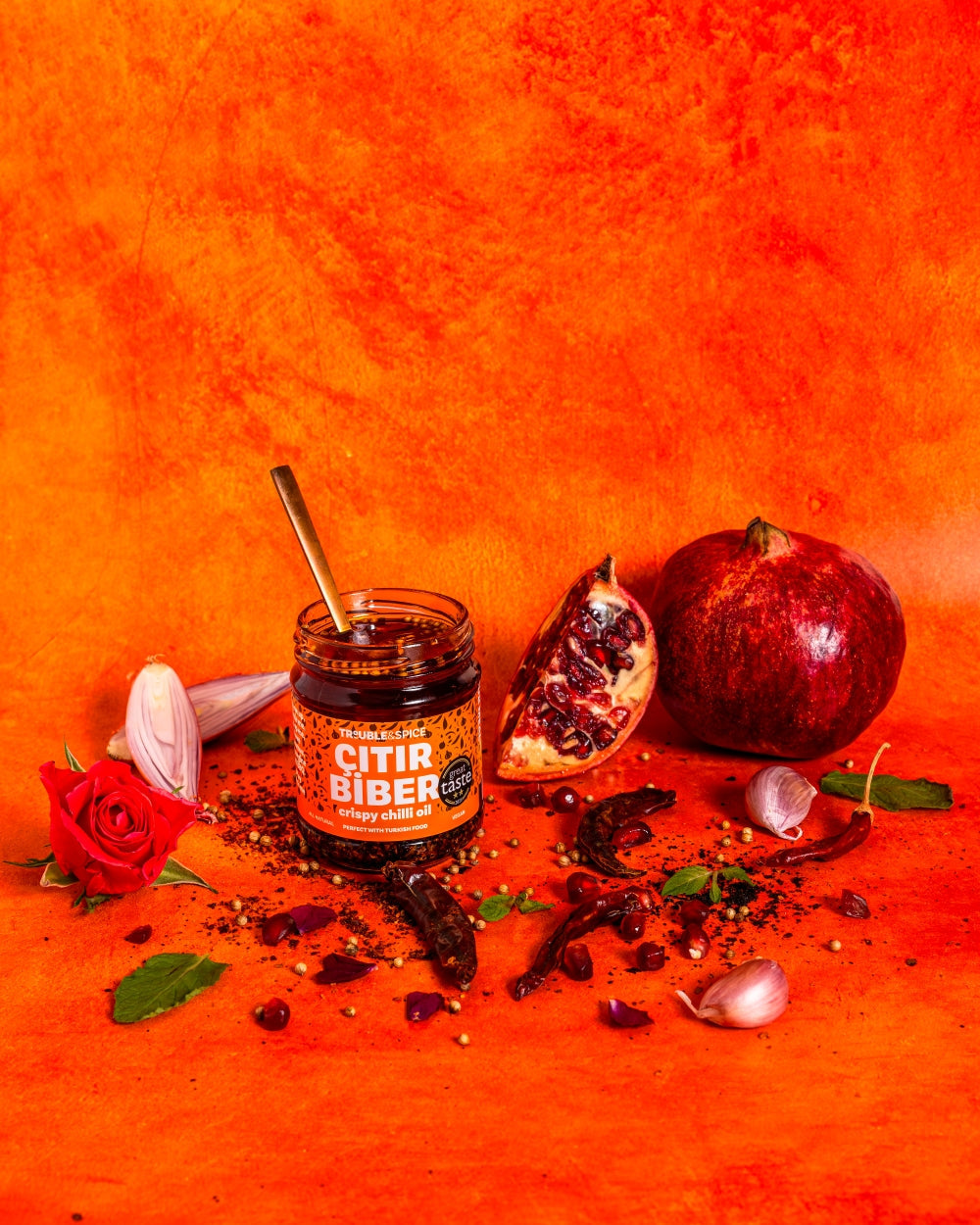 Citir Biber chillies pul biber isot rose mint pomegranate