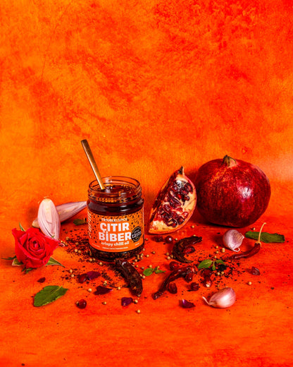 Citir Biber chillies pul biber isot rose mint pomegranate